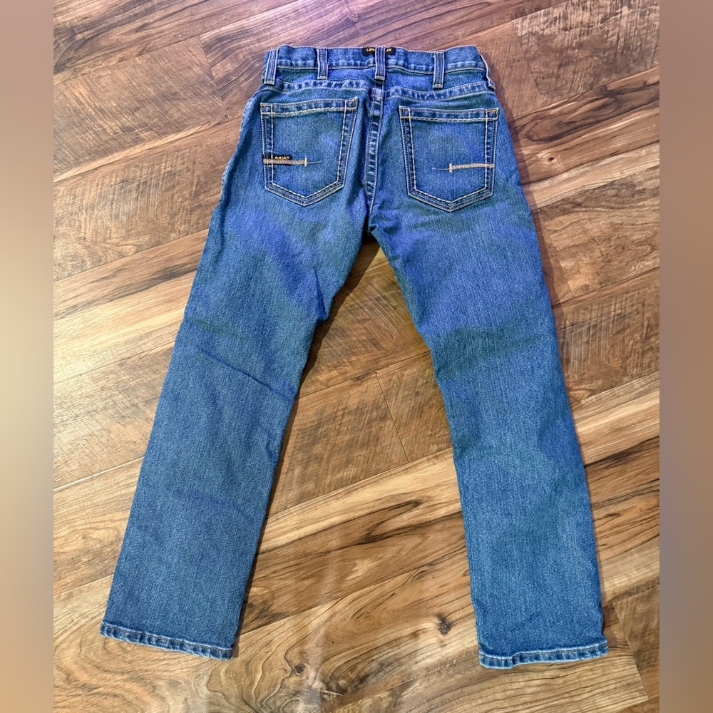 Ariat Rebar Men's Denim Slim Straight 28/30 Jeans - Picture 3 of 3